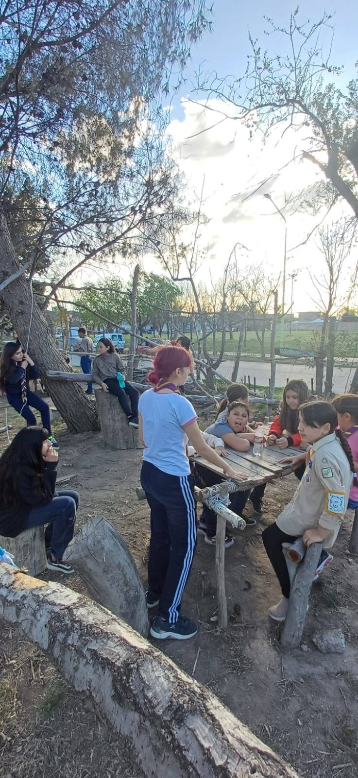 Unidad en ronda al aire libre