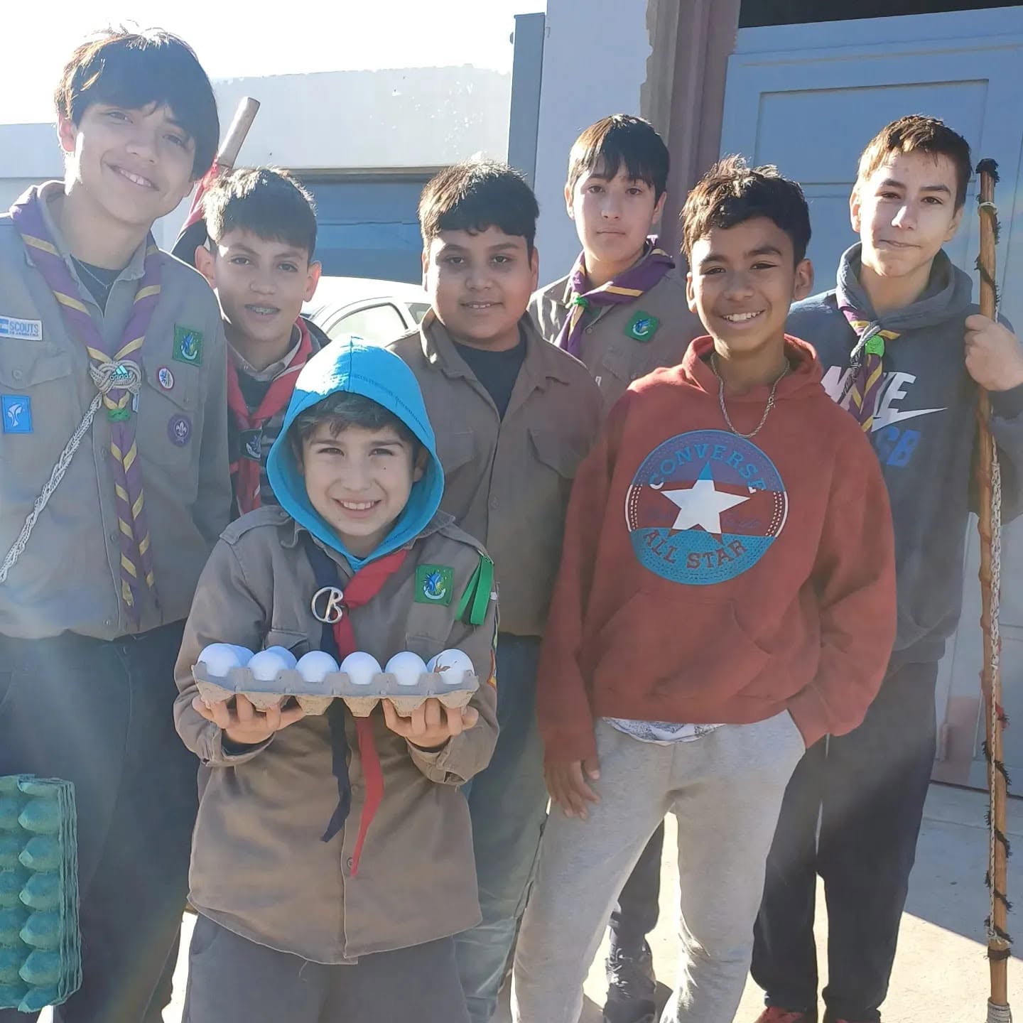 Patrulla en actividad de servicio